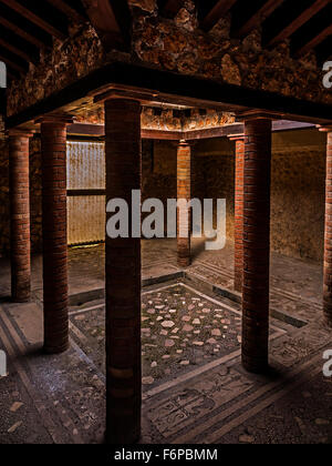 Im Haus des Menandro Pompeji Kampanien Italien Stockfoto