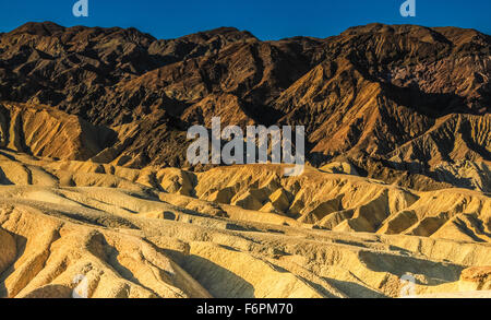 Zabriskie Point bei Sonnenaufgang - Death Valley Nationalpark USA Stockfoto