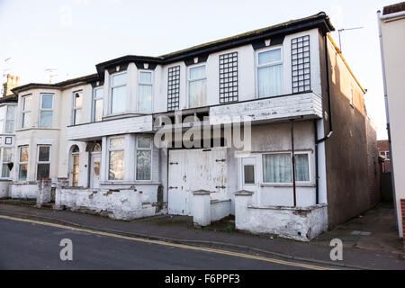 heruntergekommen Sie, Gehäuse in Great Yarmouth, Großbritannien Stockfoto