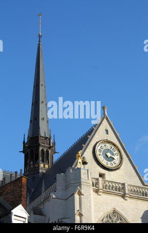 St. Peterskirche auf dem Grote Markt in Leuven Belgien Stockfoto