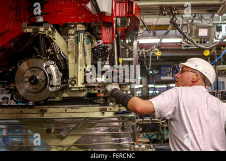 TPCA (Toyota Peugeot Citroën Automobile) Automotive Fließband Fabrik Tschechische Republik Produktionslinie Stockfoto