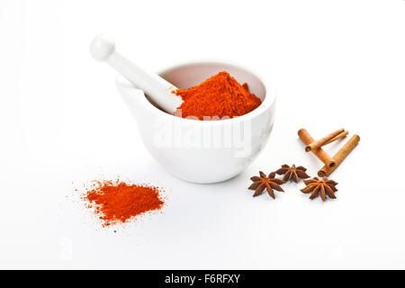 Rote Chili-Paprika Stockfoto