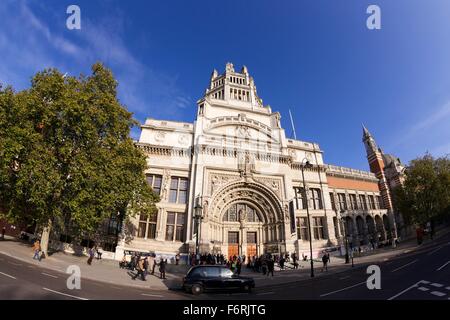 Haupteingang, Victoria und Albert Museum, South Kensington, London, England, UK Stockfoto