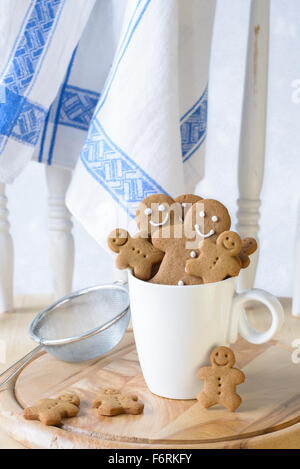 Frisch gebackenen Lebkuchen Stockfoto