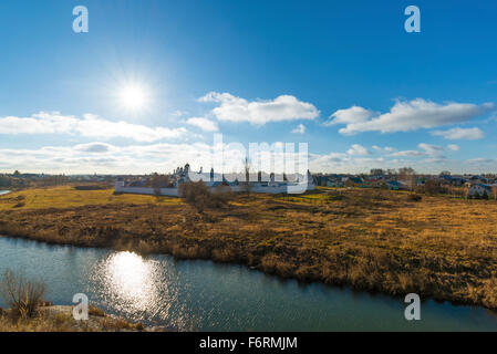 St. Pokrowski weibliche Kloster in Susdal. Goldener Ring von Russland Reisen Stockfoto