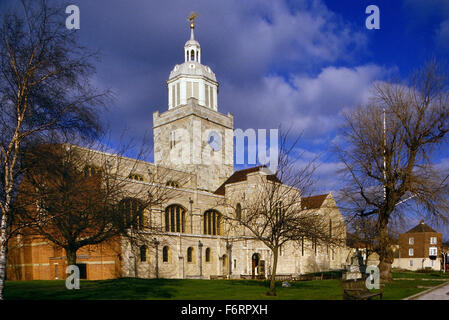 Kathedrale von Portsmouth. Hampshire. England. VEREINIGTES KÖNIGREICH. Europa Stockfoto