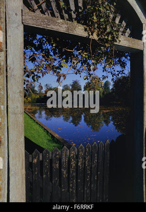 Mark Hall Estate. Essex. England. VEREINIGTES KÖNIGREICH. Europa Stockfoto