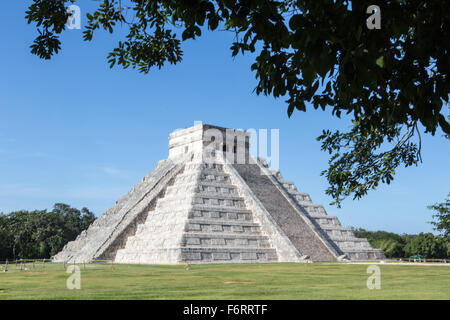 Maya-Ruinen von Chichen Itza, Halbinsel Yucatan, Mexiko Stockfoto