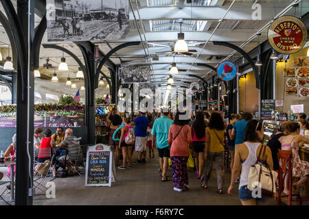 Markt in New Orleans Stockfoto