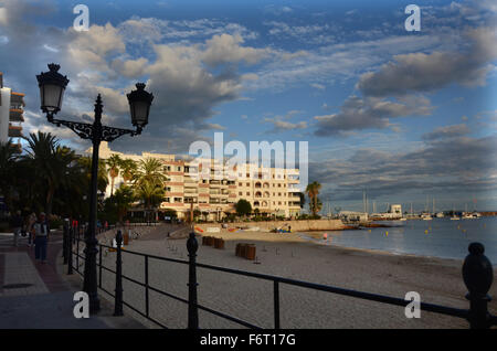 Santa Eularia des Riu, Ibiza Spanien Stockfoto