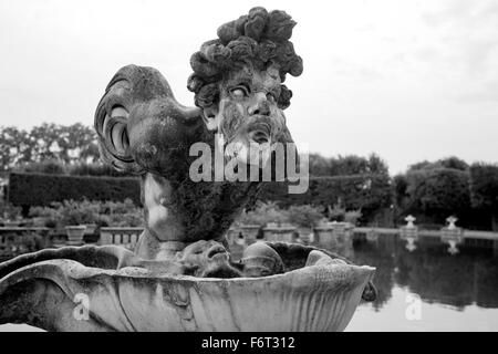 Detail der Isolotto im Boboli-Gärten in Florenz, Italien. Stockfoto