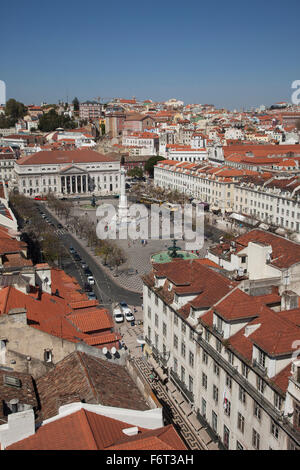 Luftaufnahme von Lissabon Stadtbild, Estremadura, Portugal Stockfoto