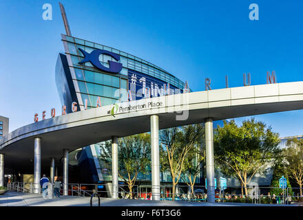 Das Georgia Aquarium außen, Atlanta, Georgia, USA Stockfoto