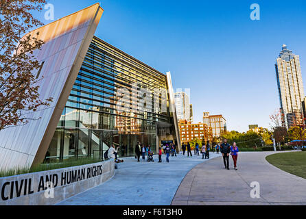 Zentrum für Zivil- und Menschenrechte, Atlanta, Georgia, USA Stockfoto