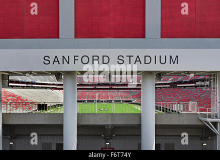 Sanford Stadium auf dem Campus der University of Georgia Campus, Athens, Georgia, USA Stockfoto