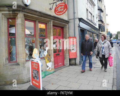 Oxford, Großbritannien. 21. Oktober 2015. Alices Shop in Oxford, Großbritannien, 21. Oktober 2015. Foto: Teresa Dapp/Dpa/Alamy Live News Stockfoto