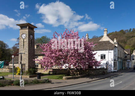 Der Uhrturm, Nailsworth, Gloucestershire, UK Stockfoto