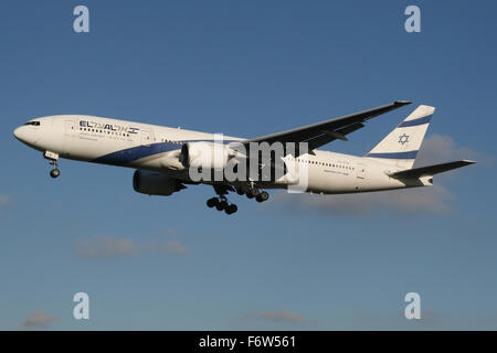 EL AL ISRAEL 777 200 Stockfoto