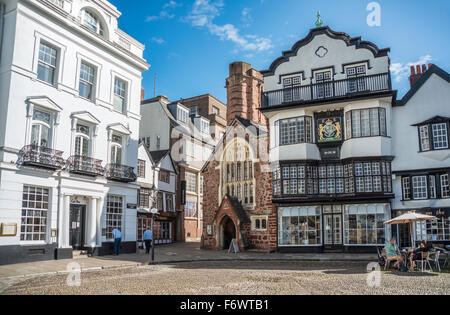 Mols Kaffee Haus am Dom in der Nähe, Exeter, Devon, England, UK Stockfoto