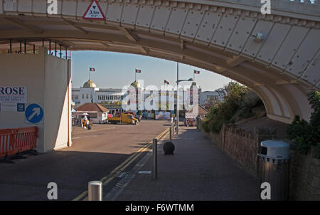 Clacton on Sea Pier Essex England Stockfoto