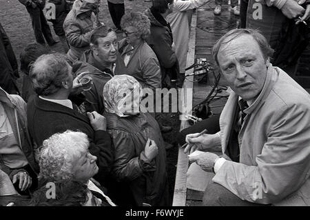 Bergleute Gala in Cardiff im Jahre 1983. Eine historische jährliche Veranstaltung in South Wales Kohlenreviers statt, wenn die Gruben arbeiteten. Stockfoto