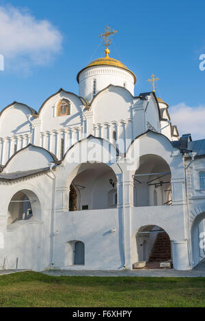 Kathedrale St. Pokrovsky Monastery wurde Susdal des 16. Jahrhunderts erbaut. Goldener Ring Reisen Russland Stockfoto