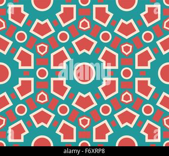 Nahtlose Muster geometrische Struktur. Stock Vektor