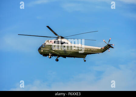 Marine ein Hubschrauber in Washington DC, USA Stockfoto