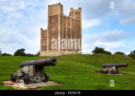 Orford Castle, Suffolk, England, UK Stockfoto