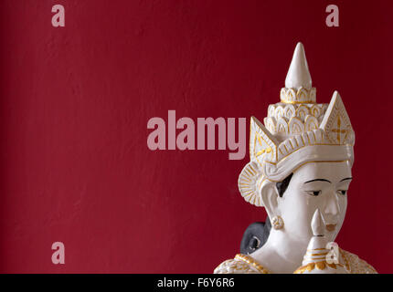 Detail aus Dhamikarama birmanischen Tempel in Penang, Malaysia Stockfoto