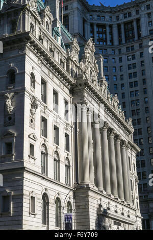 Leihmutter Courthouse, 31 Chambers Street, NYC Stockfoto