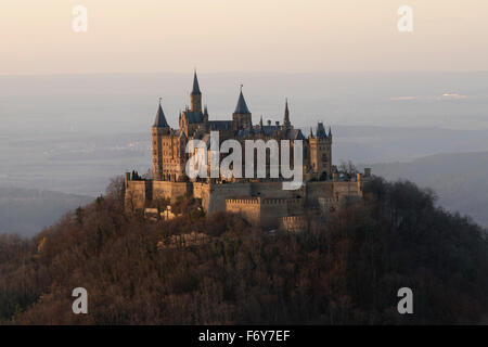 Burg Hohenzollern in Baden-Württemberg, Deutschland Stockfoto