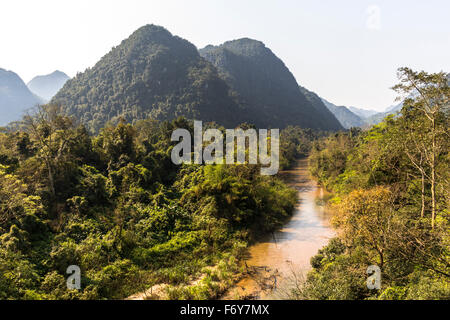 Vietnamesischen Dschungel, Phong Nha Stockfoto