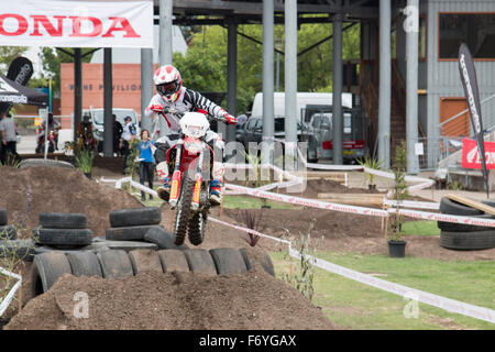 Sydney, Australien. 22. November 2015. Sydney-Motorrad-Show von Sydney Olympic Park, Homebush, Sydney, Australien. Bildnachweis: model10/Alamy Live-Nachrichten Stockfoto