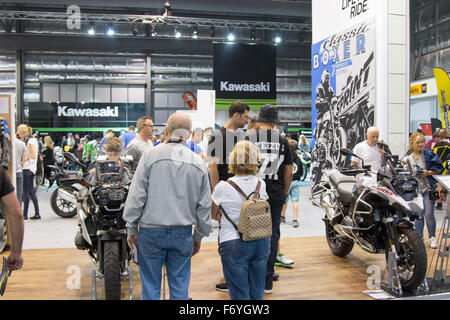 Sydney, Australien. 22. November 2015. Sydney-Motorrad-Show von Sydney Olympic Park, Homebush, Sydney, Australien. Bildnachweis: model10/Alamy Live-Nachrichten Stockfoto