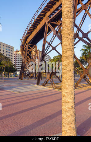 Alte Struktur Bergbau "The English Cable" Kabel Ingles auf Almeria Spanien Stockfoto