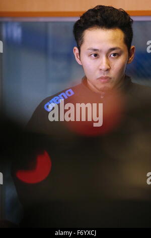 Tokio, Japan. 20. November 2015. : Kosuke Kitajima 47. Tokio Swimming Centre Junior ausgezeichneter Spieler Aufnahme Wettschwimmen in Tokio Schwimmzentrum in Tokio, Japan. © Sho Tamura/AFLO SPORT/Alamy Live-Nachrichten Stockfoto