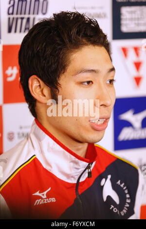 Tokio, Japan. 20. November 2015. Kosuke Hagino Schwimmen: 47. Tokio Swimming Centre Junior ausgezeichneter Spieler Aufnahme Rennen in Tokio Schwimmzentrum in Tokio, Japan. © Sho Tamura/AFLO SPORT/Alamy Live-Nachrichten Stockfoto