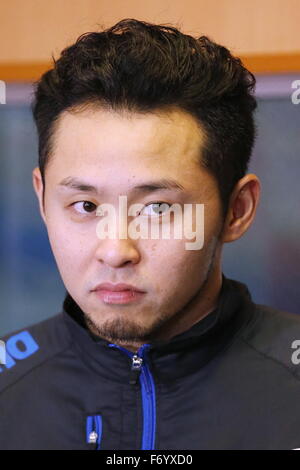 Tokio, Japan. 20. November 2015. : Kosuke Kitajima 47. Tokio Swimming Centre Junior ausgezeichneter Spieler Aufnahme Wettschwimmen in Tokio Schwimmzentrum in Tokio, Japan. © Sho Tamura/AFLO SPORT/Alamy Live-Nachrichten Stockfoto