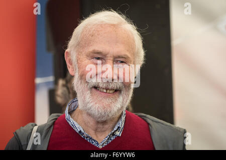 Bergsteiger Sir Chris Bonington Stockfoto