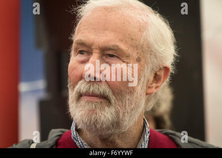 Bergsteiger Sir Chris Bonington Stockfoto