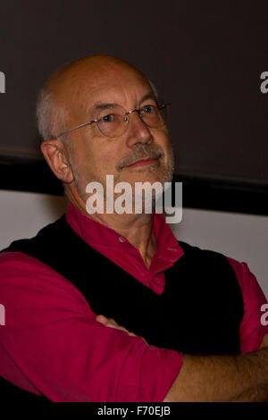 Turin, Italien. 22. November 2015. Turin, Italien. 22. November 2015. Italienischer Filmregisseur und Drehbuchautor Davide Ferrario präsentiert seinen Film "Passt" Torino Film Festival. © Marco Destefanis/Pacific Press/Alamy Live-Nachrichten Stockfoto