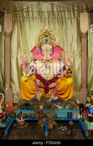 Ganesh Festival, Mumbai, Maharashtra, Indien, Asien Stockfoto