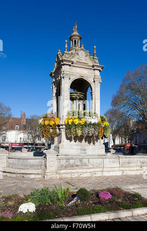 Platz von Chateaudun, Eure-et-Loir, Centre-Val de Loire, Frankreich Stockfoto