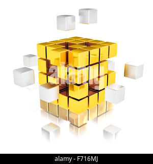 Teamarbeit Abstrace Konzept Stockfoto