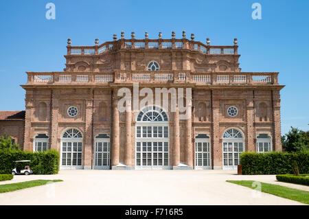 Italien, Venaria, Königspalast, die Hauptfassade der Juvarriane Ställe Stockfoto