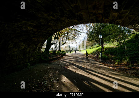 Avenham/Miller Park in Preston Stockfoto