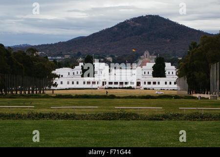 Altes Parlament House Canberra Australien Stockfoto