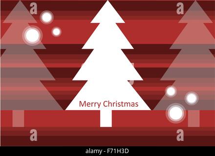 Weihnachtsbäume Stock Vektor