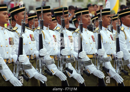 15. Oktober 2014 - Malaysia - System von Royal guard, 16 September - Hari Merdeka (Unabhängigkeitstag) Kuala Lumpur, Malaysia (Credit-Bild: © Andrey Nekrassow/ZUMA Wire/ZUMAPRESS.com) Stockfoto